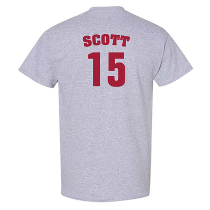 Alabama - NCAA Women's Basketball : Ta'Mia Scott - Sports Shersey T-Shirt-1