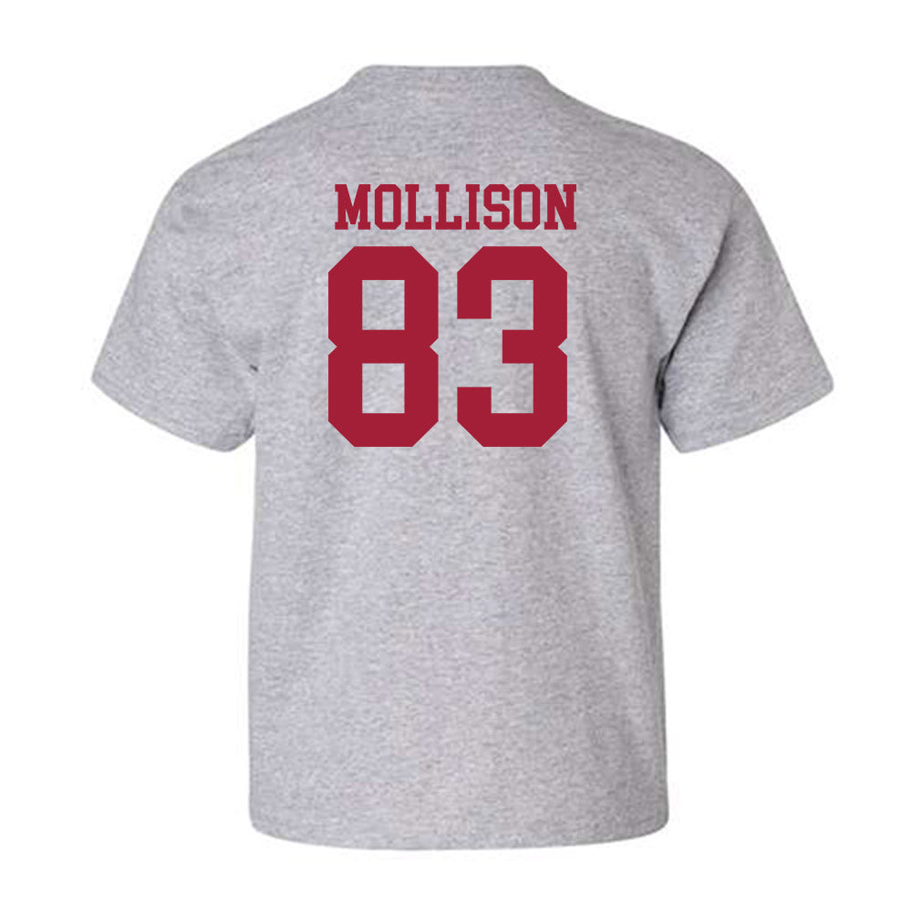Alabama - NCAA Football : Cooper Mollison - Classic Shersey Youth T-Shirt-1