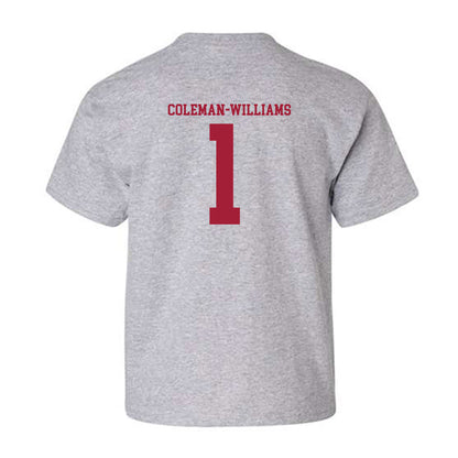 Alabama - NCAA Football : Ryan Coleman-Williams - Classic Shersey Youth T-Shirt-1