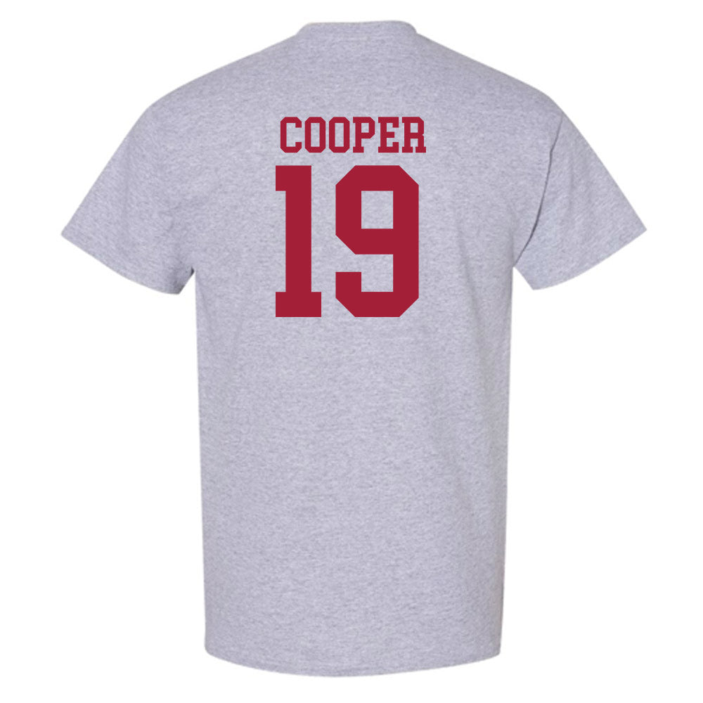 Alabama - NCAA Football : John Cooper - Classic Shersey T-Shirt-1