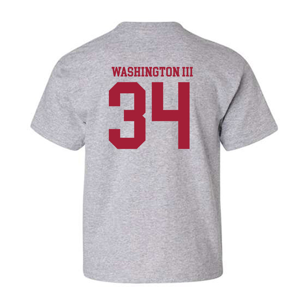 Alabama - NCAA Football : Jessie Washington III - Classic Shersey Youth T-Shirt-1