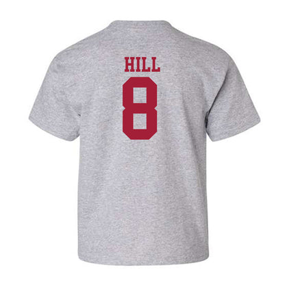 Alabama - NCAA Football : Justin Hill - Classic Shersey Youth T-Shirt-1