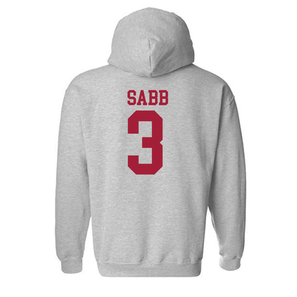 Alabama - NCAA Football : Keon Sabb - Classic Shersey Hooded Sweatshirt-1