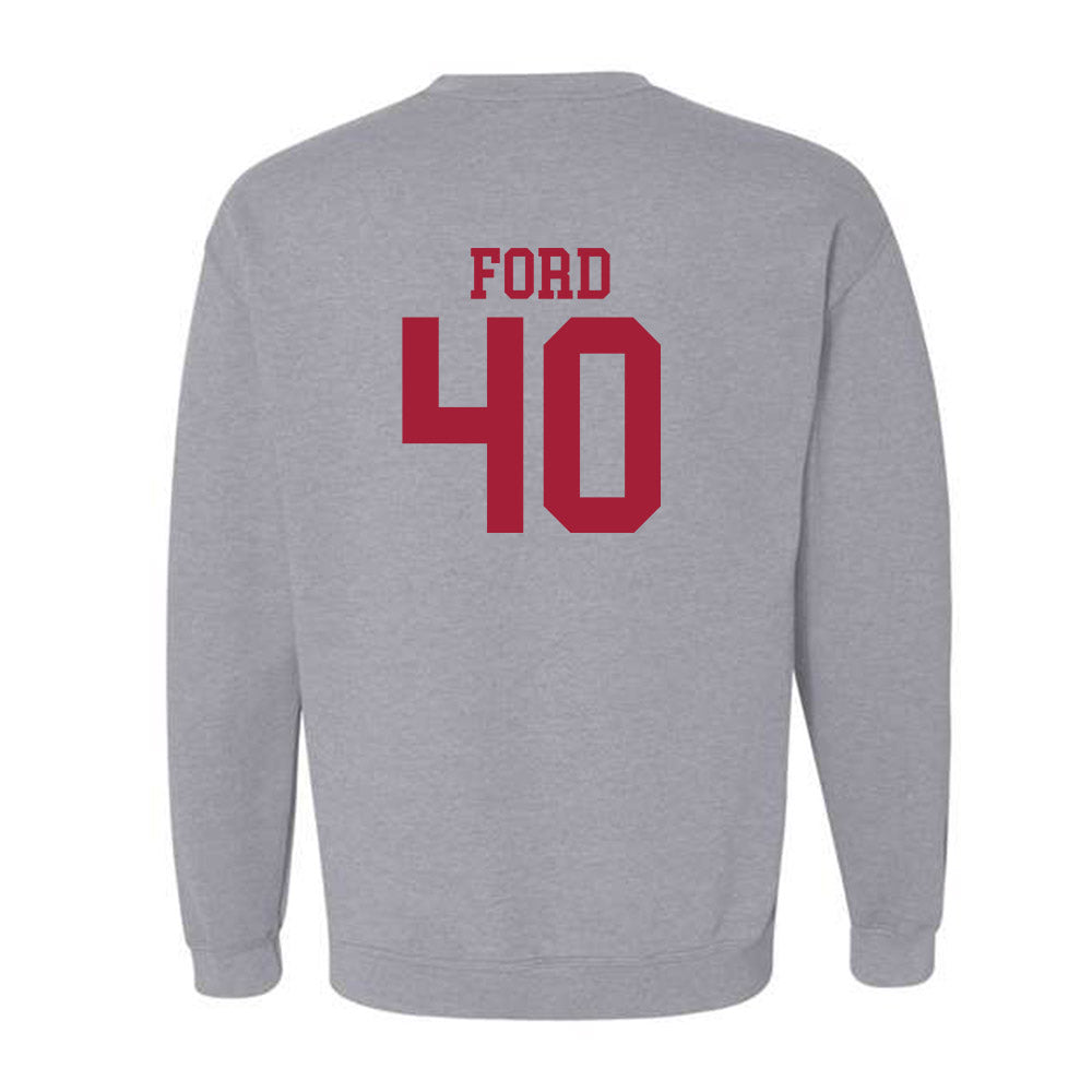 Alabama - NCAA Football : Josh Ford - Classic Shersey Crewneck Sweatshirt-1