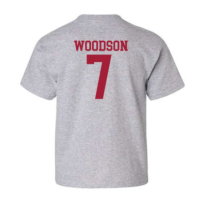 Alabama - NCAA Football : Caleb Woodson - Classic Shersey Youth T-Shirt-1