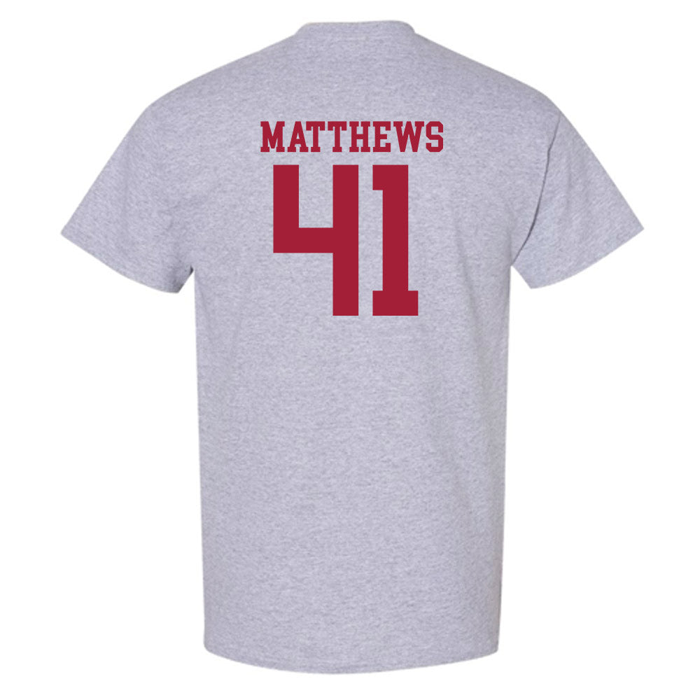 Alabama - NCAA Football : Jamarion Matthews - Classic Shersey T-Shirt-1