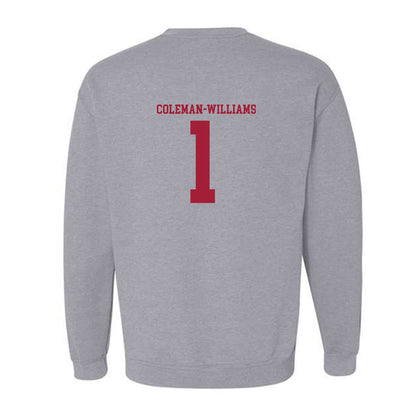 Alabama - NCAA Football : Ryan Coleman-Williams - Classic Shersey Crewneck Sweatshirt-1