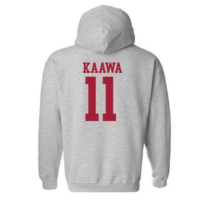 Alabama - NCAA Football : Tayden-Evan Kaawa - Classic Shersey Hooded Sweatshirt-1