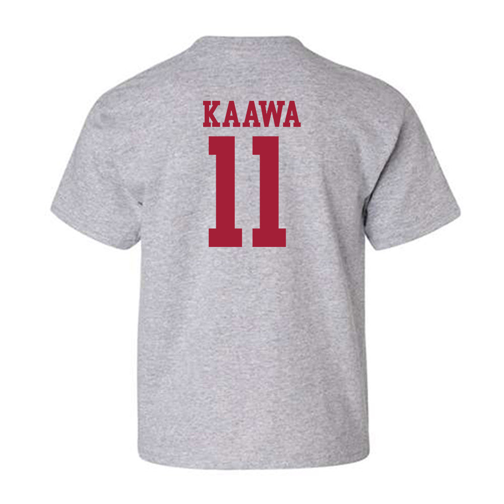 Alabama - NCAA Football : Tayden-Evan Kaawa - Classic Shersey Youth T-Shirt-1