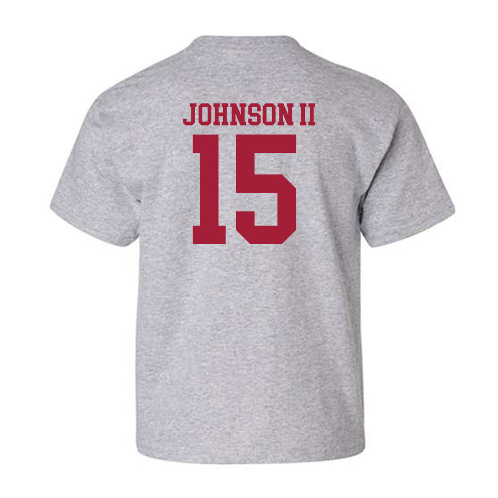 Alabama - NCAA Football : Duke Johnson II - Classic Shersey Youth T-Shirt-1
