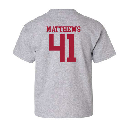 Alabama - NCAA Football : Jamarion Matthews - Classic Shersey Youth T-Shirt-1