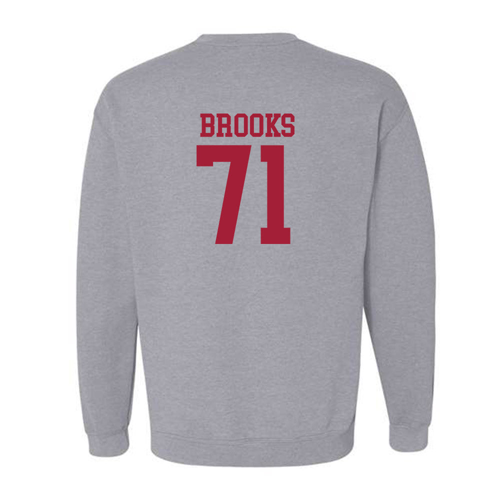 Alabama - NCAA Football : Nick Brooks - Classic Shersey Crewneck Sweatshirt-1
