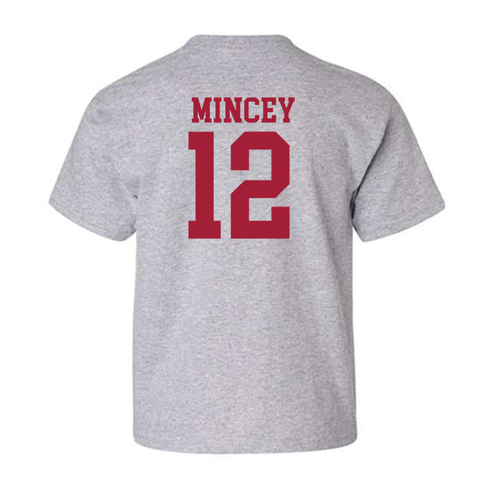 Alabama - NCAA Football : Zavier Mincey - Classic Shersey Youth T-Shirt-1