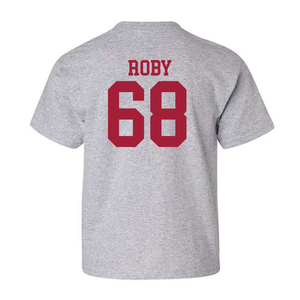 Alabama - NCAA Football : Billy Roby - Classic Shersey Youth T-Shirt-1