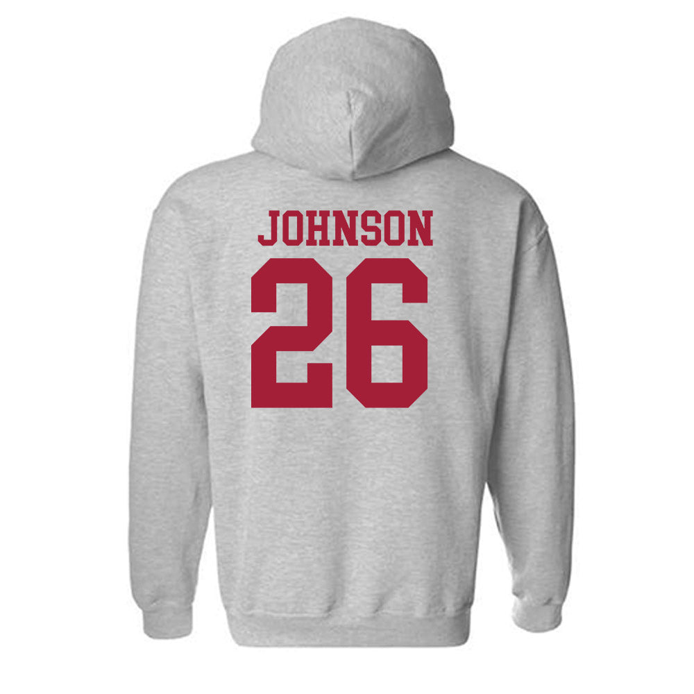Alabama - NCAA Football : Mhari Johnson - Classic Shersey Hooded Sweatshirt-1