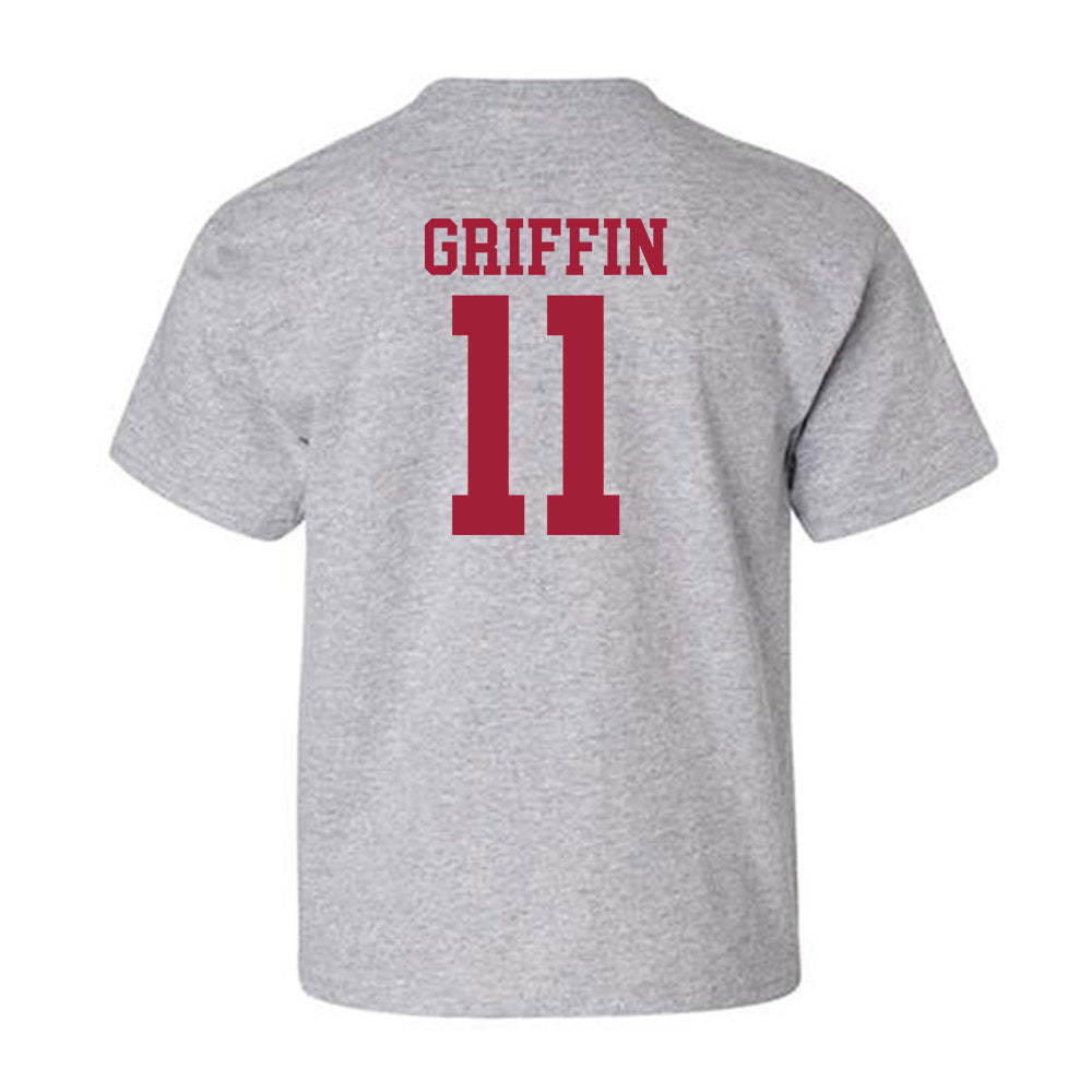 Alabama - NCAA Football : Xavier Griffin - Classic Shersey Youth T-Shirt-1