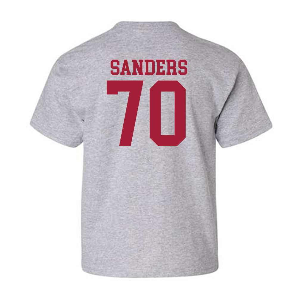 Alabama - NCAA Football : William Sanders - Classic Shersey Youth T-Shirt-1