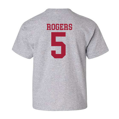 Alabama - NCAA Football : Noah Rogers - Classic Shersey Youth T-Shirt-1