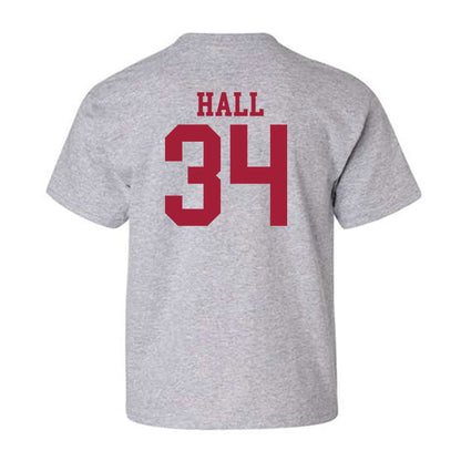 Alabama - NCAA Football : Zay Hall - Classic Shersey Youth T-Shirt-1