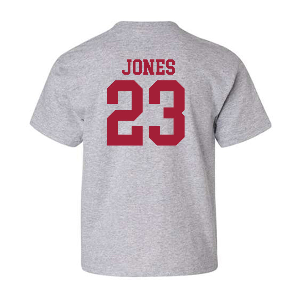 Alabama - NCAA Football : Cayden Jones - Classic Shersey Youth T-Shirt-1