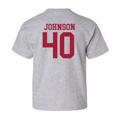 Alabama - NCAA Football : Grant Johnson - Classic Shersey Youth T-Shirt-1