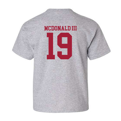 Alabama - NCAA Football : Chuck McDonald III - Classic Shersey Youth T-Shirt-1