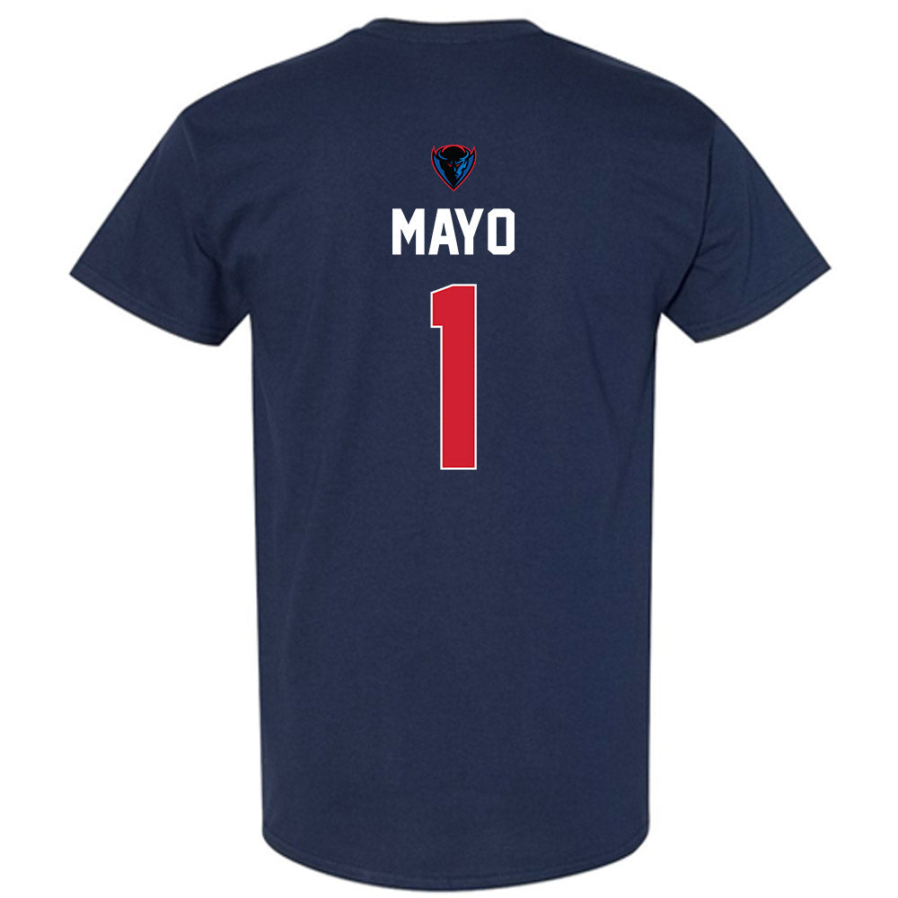 DePaul - NCAA Women's Basketball : Aizhanique Mayo - Sports Shersey T-Shirt-1