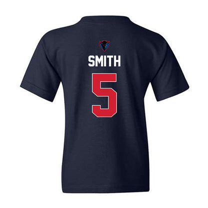 DePaul - NCAA Men's Basketball : RJ Smith - Sports Shersey Youth T-Shirt-1