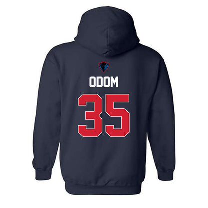 DePaul - NCAA Women's Basketball : Justis Odom - Sports Shersey Hooded Sweatshirt-1