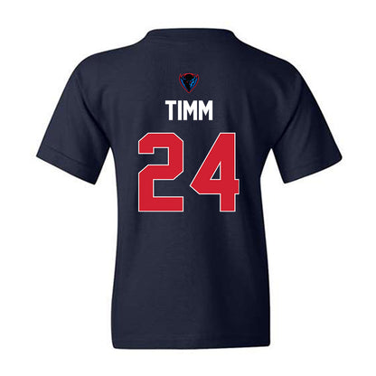 DePaul - NCAA Women's Basketball : Ally Timm - Sports Shersey Youth T-Shirt-1