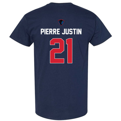 DePaul - NCAA Men's Basketball : Theo Pierre Justin - Sports Shersey T-Shirt-1