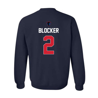 DePaul - NCAA Men's Basketball : Layden Blocker - Sports Shersey Crewneck Sweatshirt-1