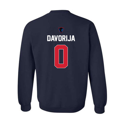 DePaul - NCAA Women's Basketball : Gina Davorija - Sports Shersey Crewneck Sweatshirt-1