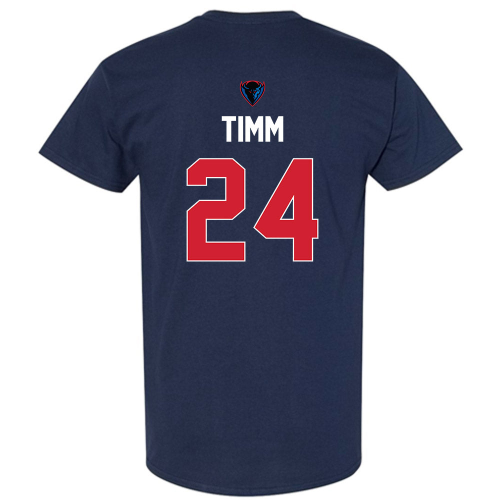 DePaul - NCAA Women's Basketball : Ally Timm - Sports Shersey T-Shirt-1