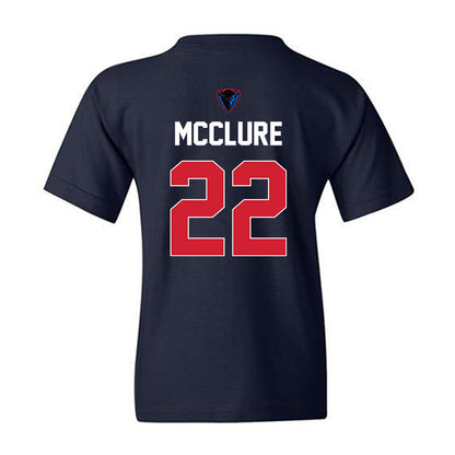 DePaul - NCAA Men's Basketball : Kruz McClure - Sports Shersey Youth T-Shirt-1