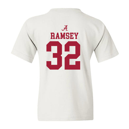 Alabama - NCAA Women's Basketball : Alancia Ramsey - Sports Shersey Youth T-Shirt-1