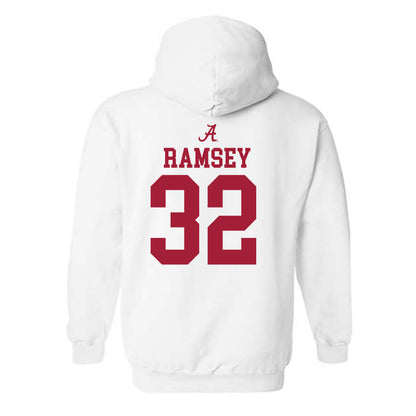 Alabama - NCAA Women's Basketball : Alancia Ramsey - Sports Shersey Hooded Sweatshirt-1