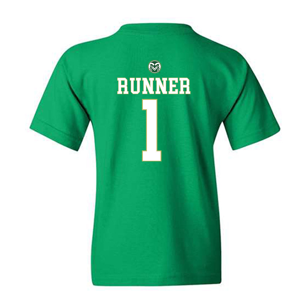 Colorado State - NCAA Women's Basketball : Camryn Runner - Youth T-Shirt-1