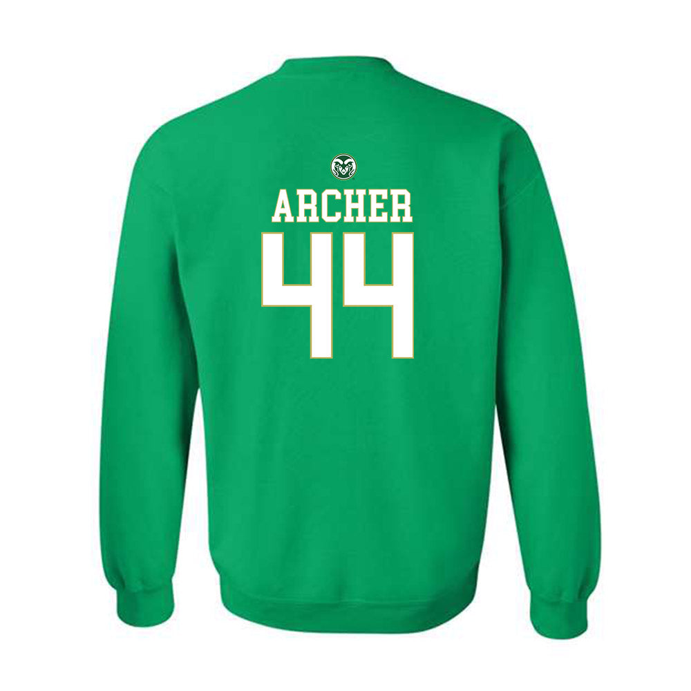 Colorado State - NCAA Women's Basketball : Maryn Archer - Crewneck Sweatshirt-1