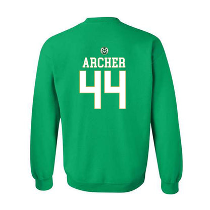 Colorado State - NCAA Women's Basketball : Maryn Archer - Crewneck Sweatshirt-1