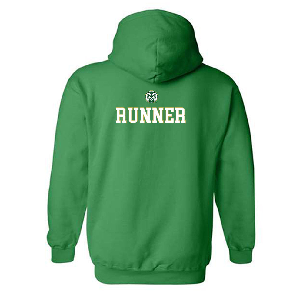 Colorado State - NCAA Women's Basketball : Camryn Runner - Hooded Sweatshirt-1