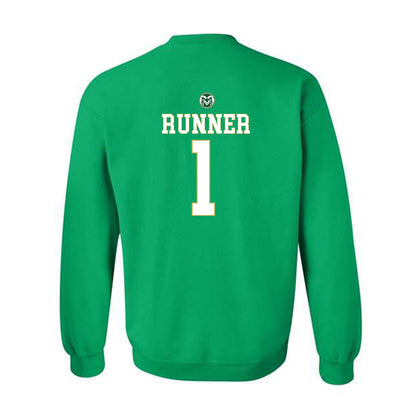 Colorado State - NCAA Women's Basketball : Camryn Runner - Crewneck Sweatshirt-1