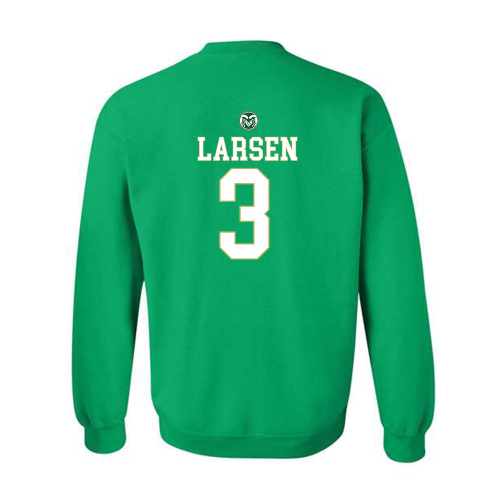 Colorado State - NCAA Women's Basketball : Elsie Larsen - Crewneck Sweatshirt-1