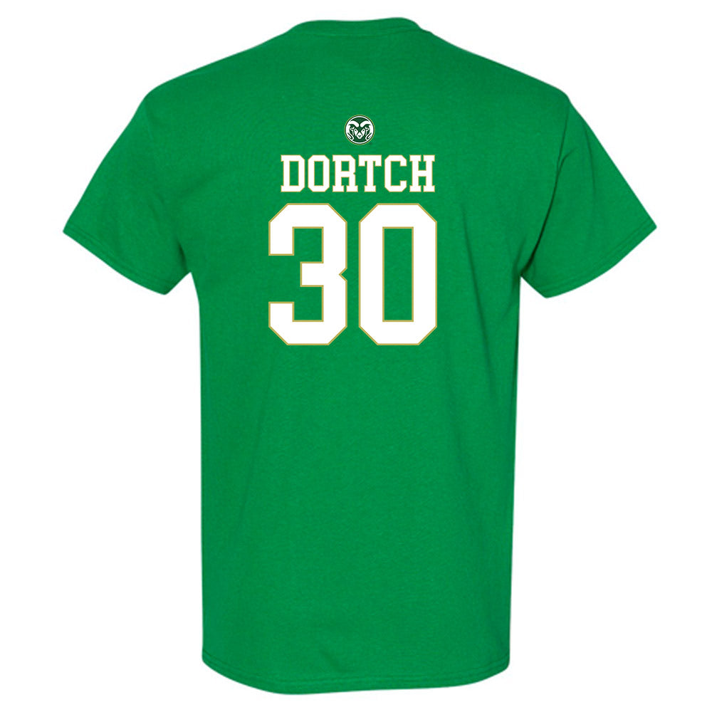 Colorado State - NCAA Men's Basketball : Charlie Dortch - T-Shirt-1