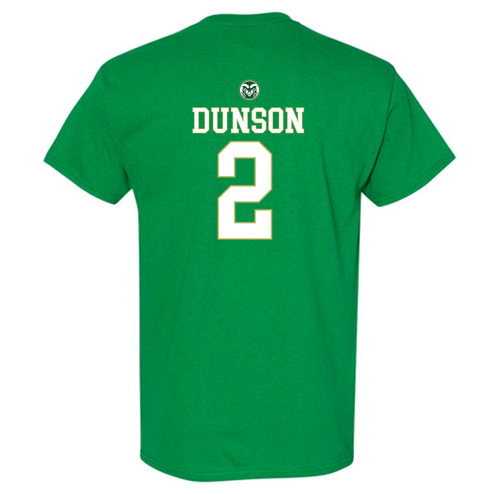 Colorado State - NCAA Men's Basketball : Pops Dunson - T-Shirt-1