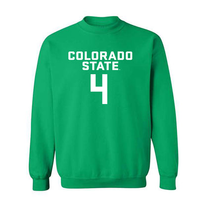 Colorado State - NCAA Women's Basketball : Allie Roden - Crewneck Sweatshirt-0
