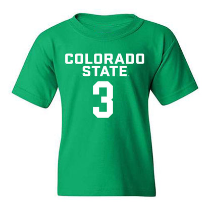 Colorado State - NCAA Women's Basketball : Elsie Larsen - Youth T-Shirt-0
