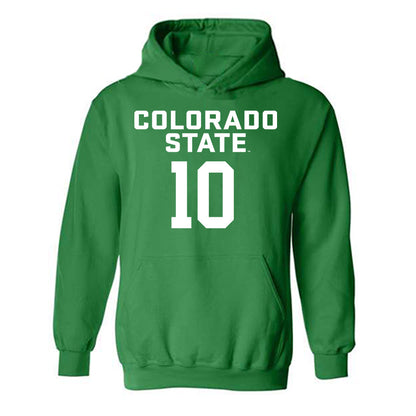 Colorado State - NCAA Women's Basketball : Breana Bowman - Hooded Sweatshirt-0
