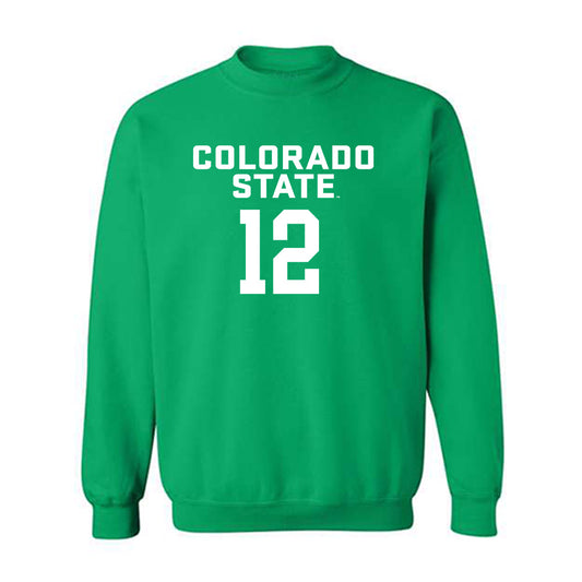 Colorado State - NCAA Women's Basketball : Kyla Hollier - Crewneck Sweatshirt-0