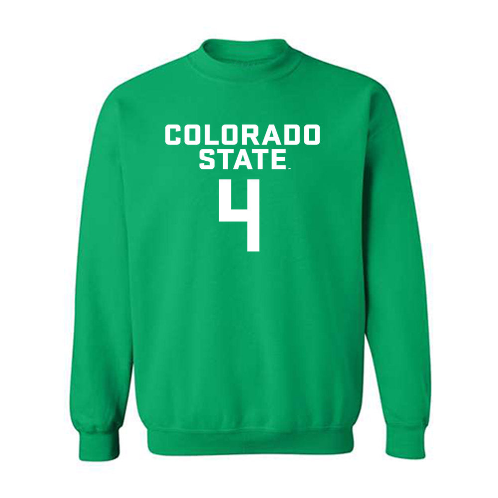 Colorado State - NCAA Men's Basketball : Jase Butler - Crewneck Sweatshirt-0